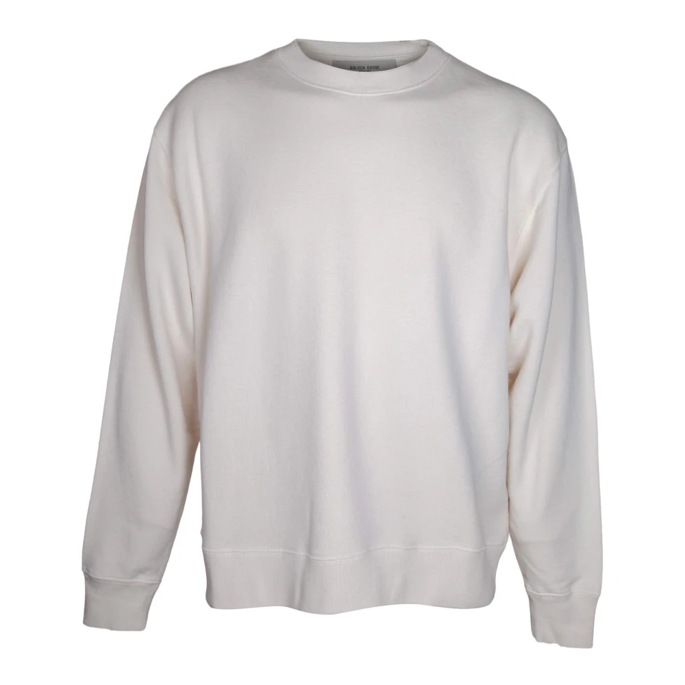 Golden Goose Men's White/Golden Jersey Capsule Sweatshirt