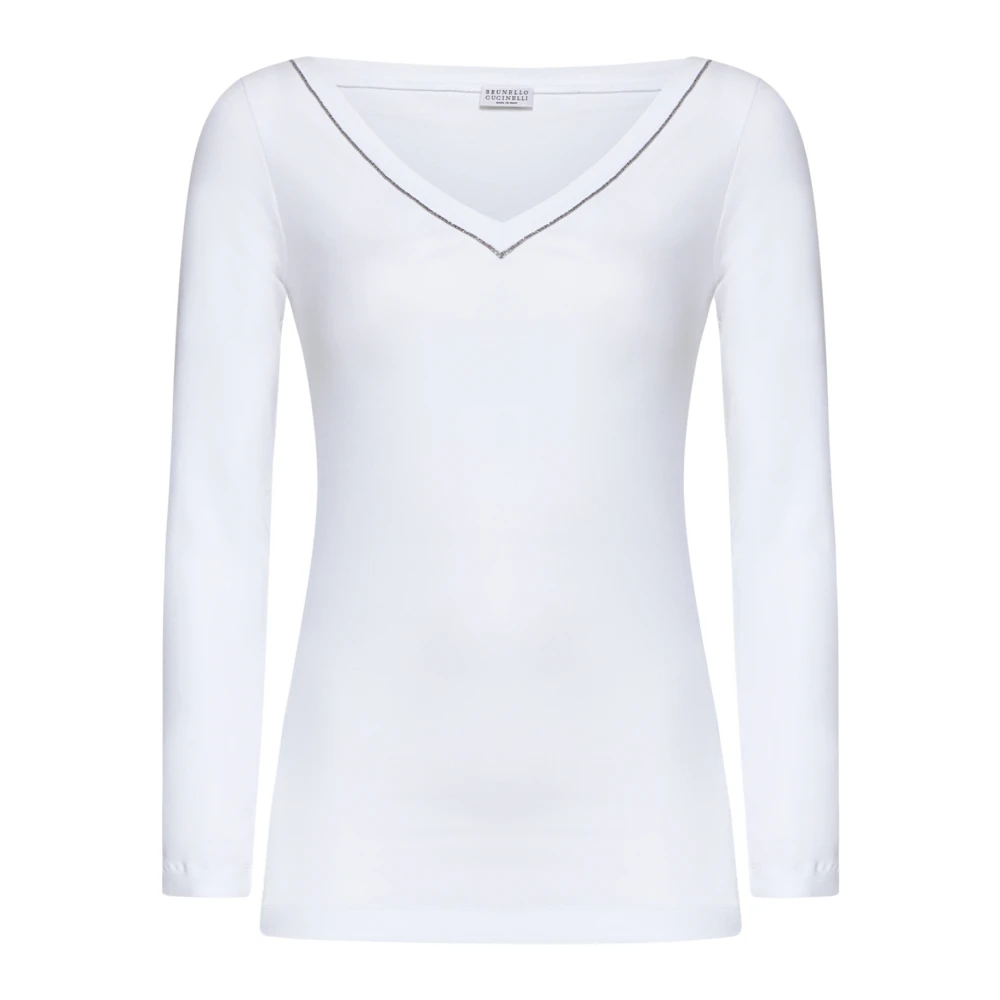 Tops > Long Sleeve Tops - - Brunello Cucinelli - Modalova