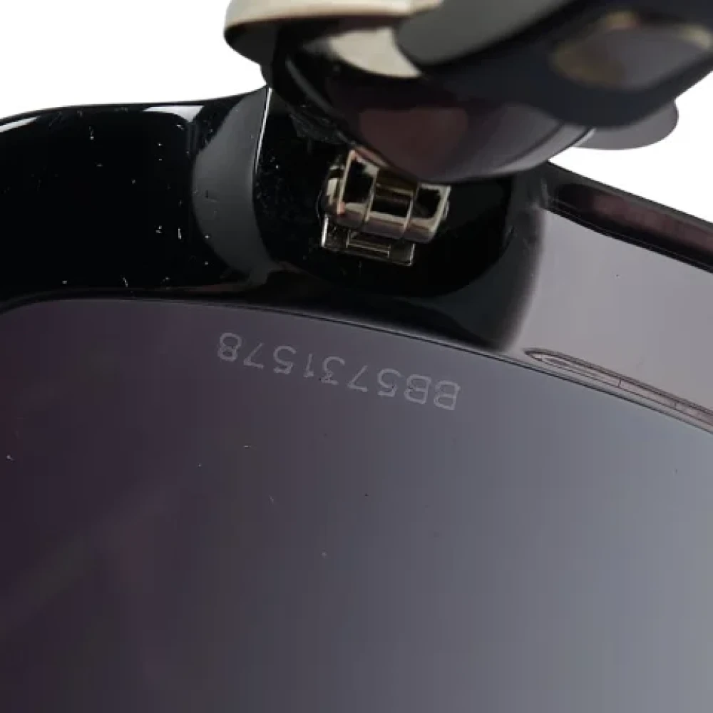 Bvlgari Vintage Pre-owned Plastic sunglasses Black Dames