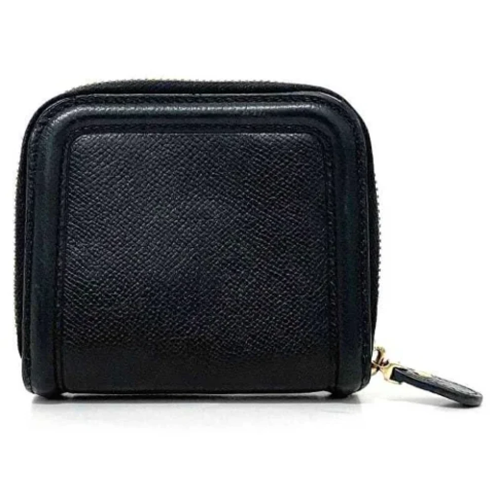 Salvatore Ferragamo Pre-owned Leather wallets Black Dames