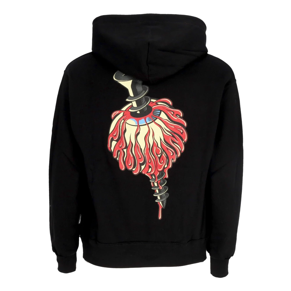 Propaganda Zwarte Hoodie met Voorzak Black Heren