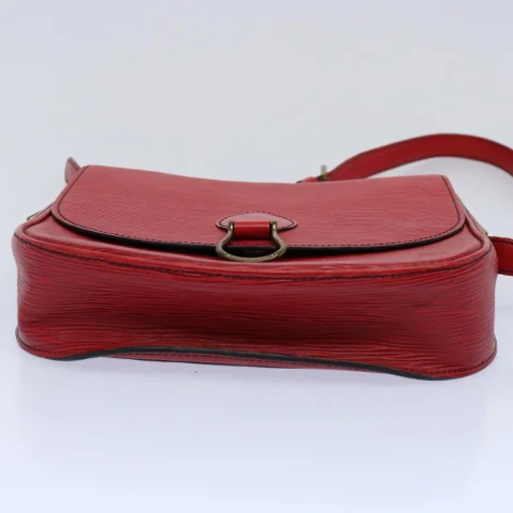 Louis Vuitton Vintage Pre-owned Leather shoulder-bags Red Dames