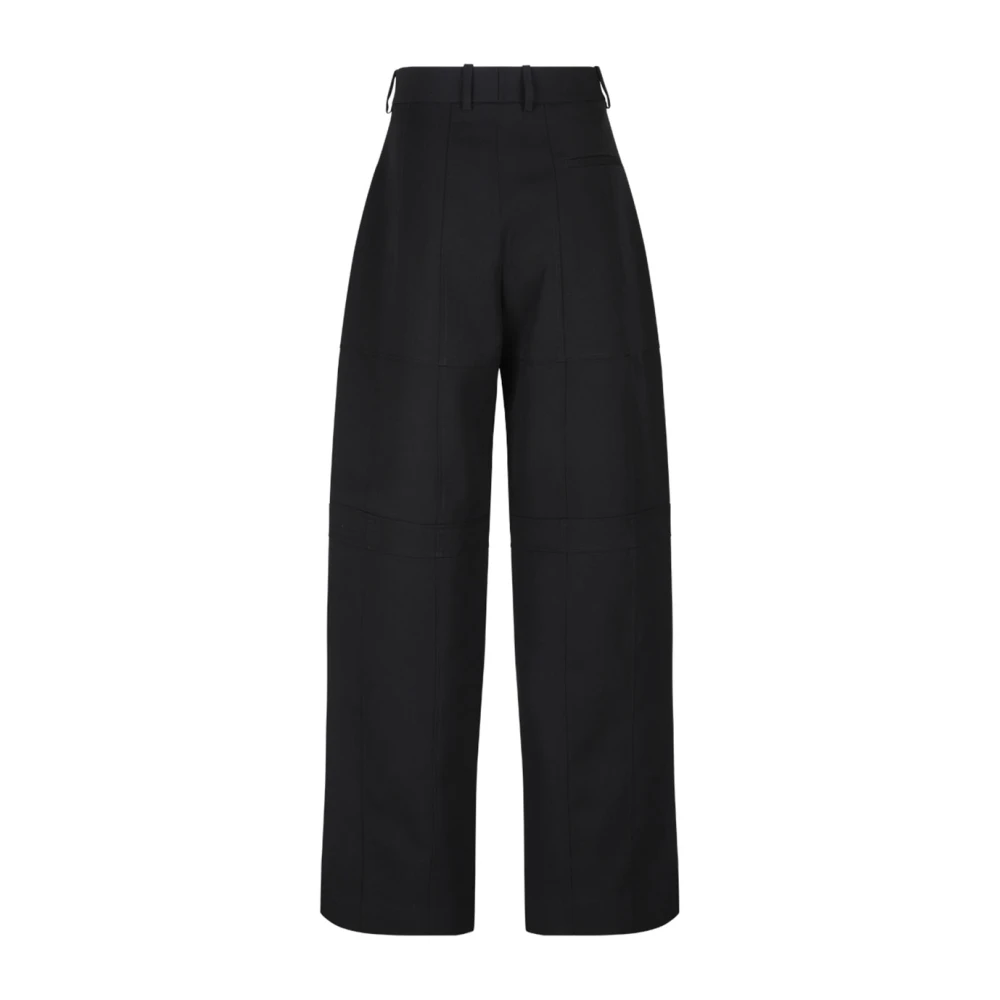 Jil Sander Zwarte Broek Black Heren