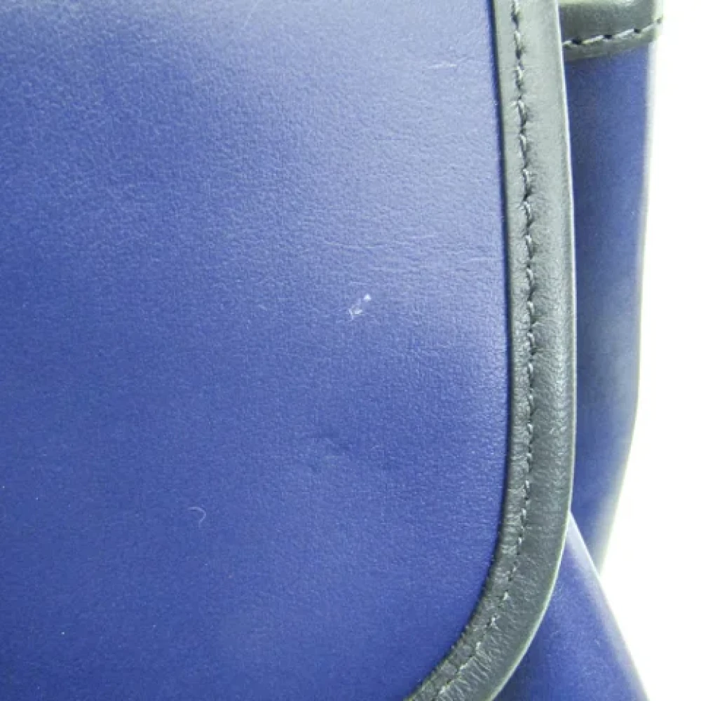 Coach Pre-owned Leather backpacks Blue Dames