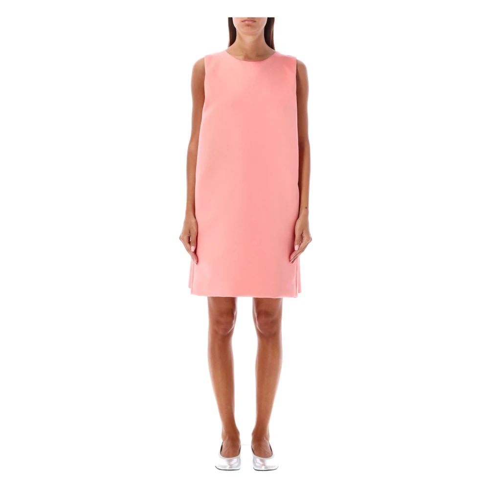 Philosophy di Lorenzo Serafini Mini Duchesse Zijden Jurk Rosa Pink Dames