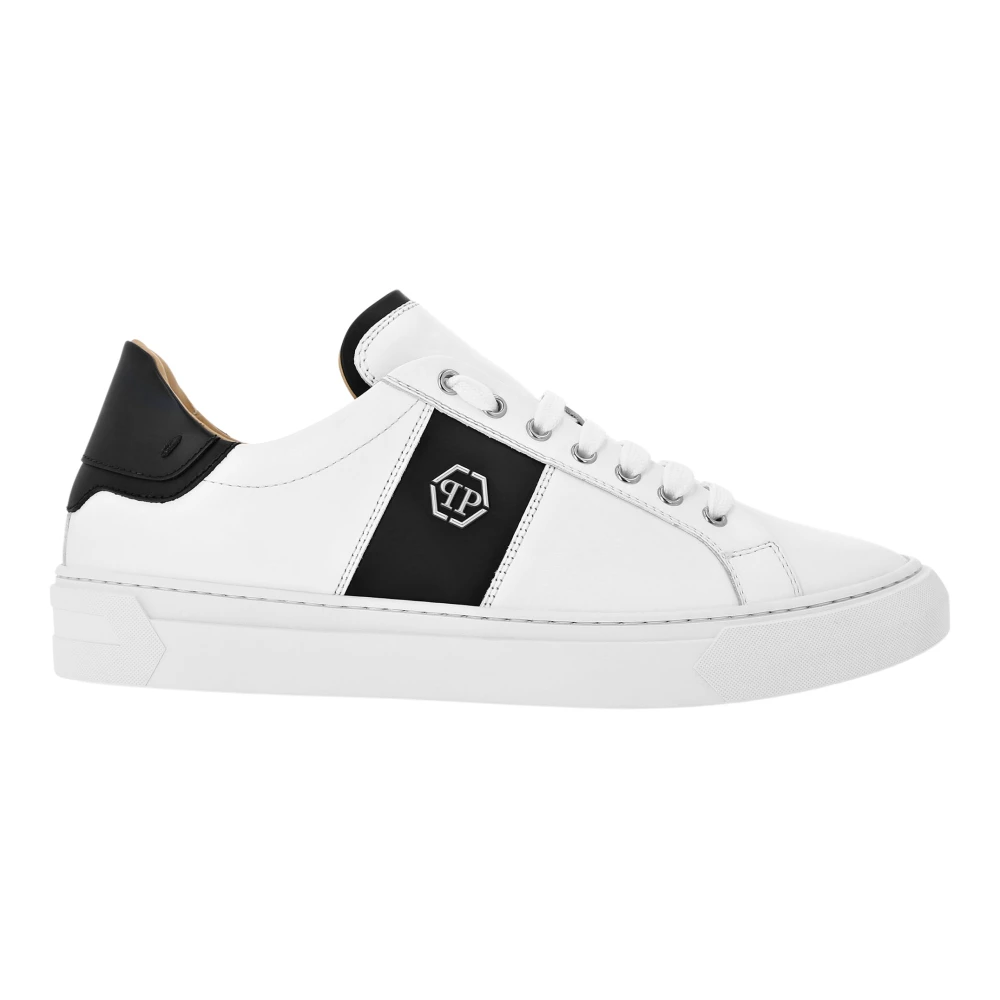 Philipp Plein Hexagon Lo-Top Sneakers Heren Schoenen Wit