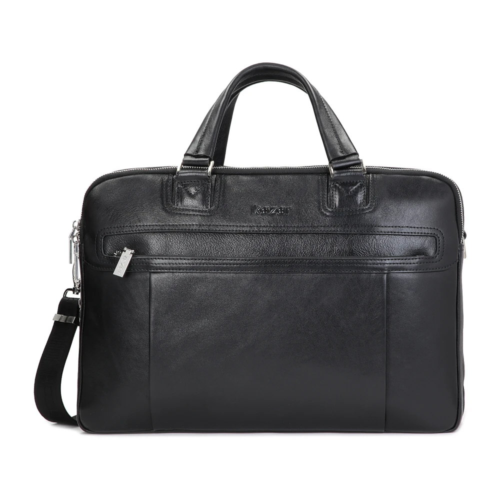 Kazar Zwarte tas voor mannen Black Heren