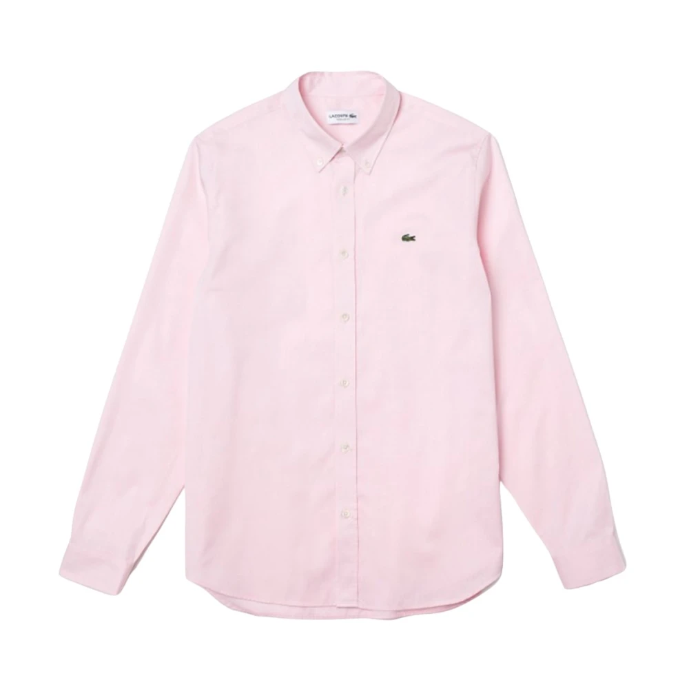 Lacoste Hombre Rosado Camisas, Rosa, Talla: Xl