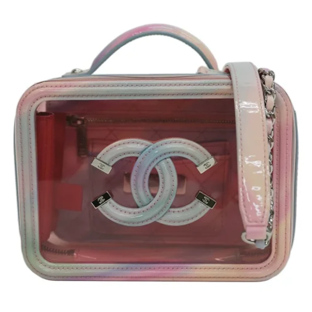 Chanel Vintage Pre-owned Fabric chanel-bags Red Dames
