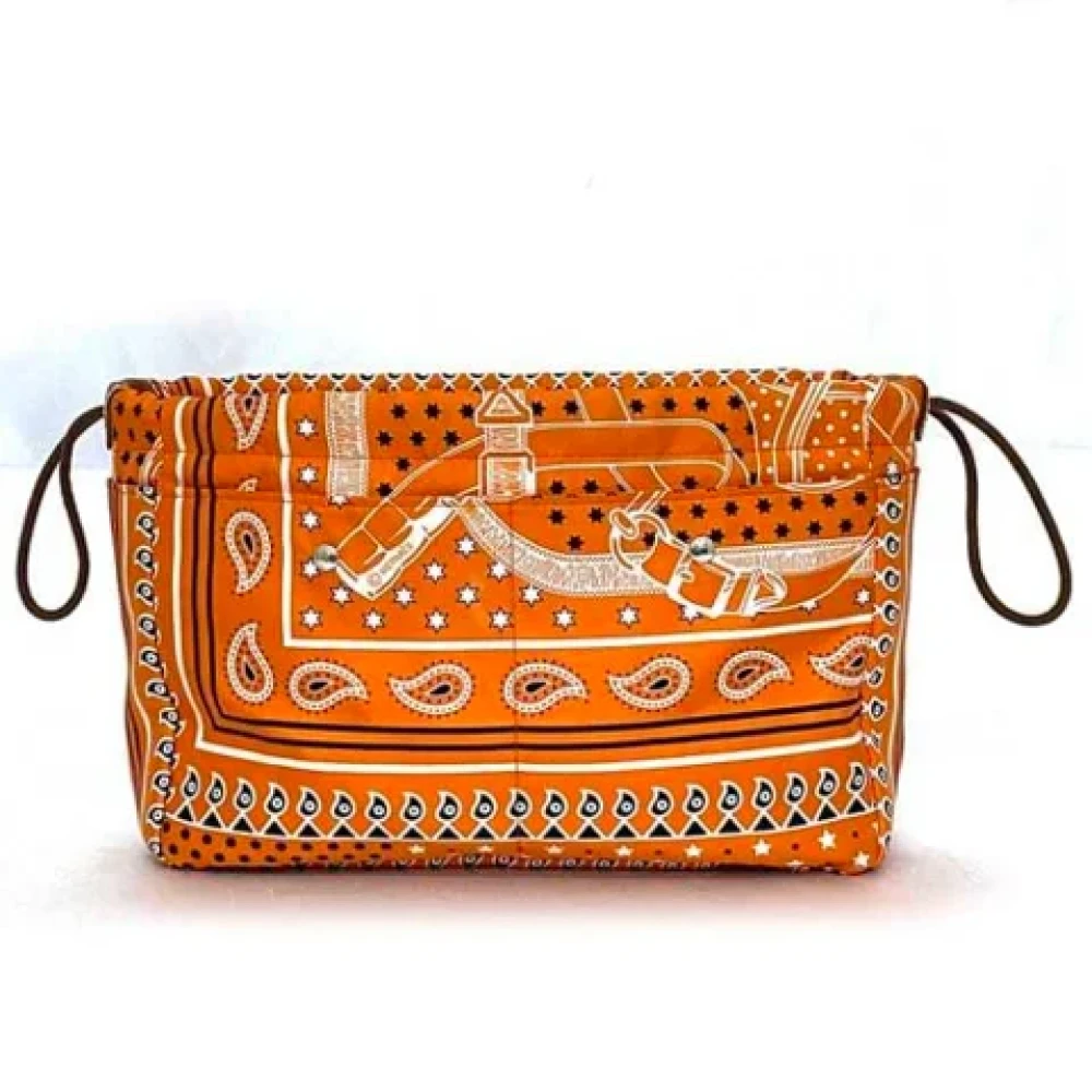 Hermès Vintage Pre-owned Silk pouches Orange Dames