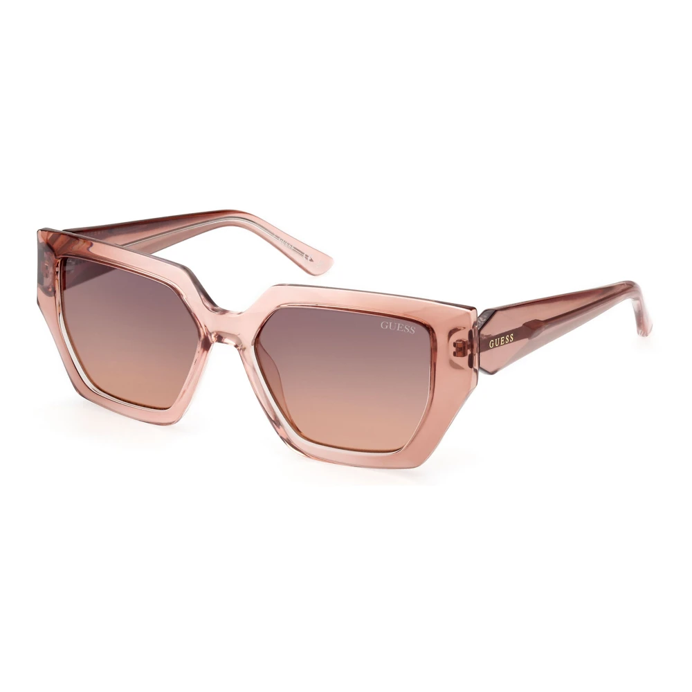 Guess Brown Sunglasses, Unisex, 53 Mm, Shaded Sunglasses