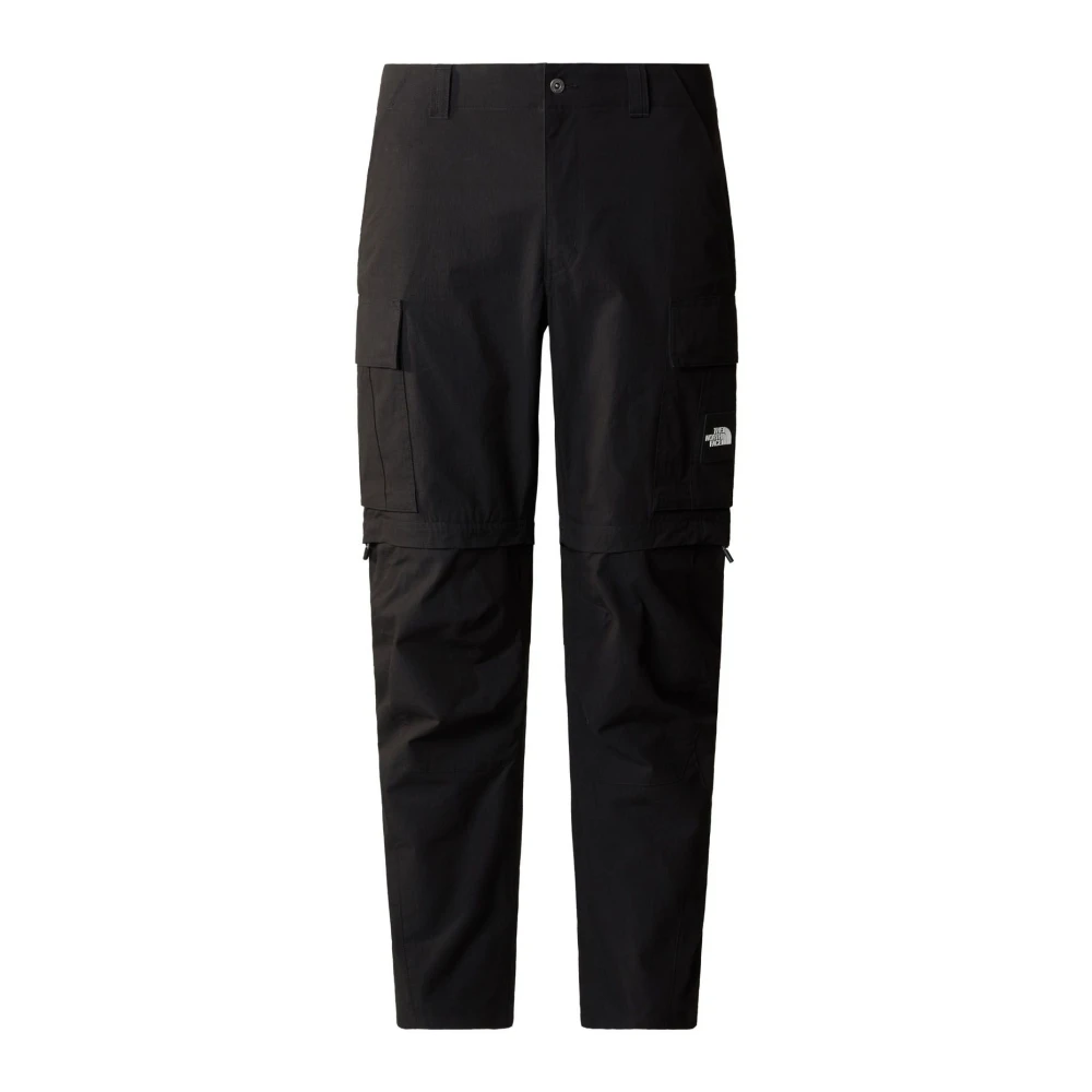 The North Face Zwarte Cargo Broek Polyester Cargo Zakken Black Heren