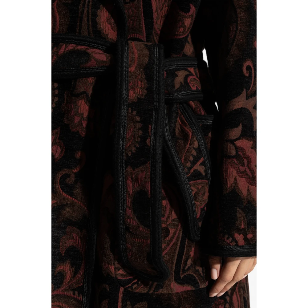ETRO Gestreepte jas Red Dames