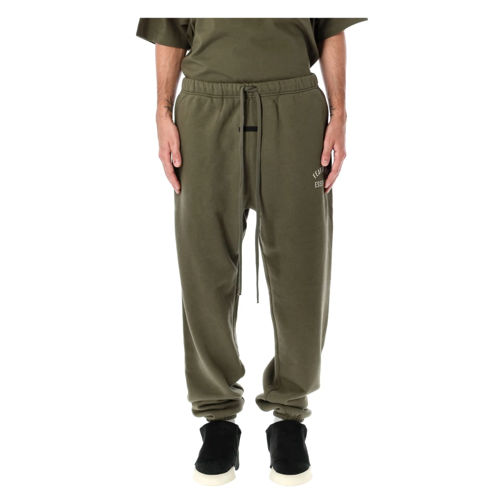 Fear Of God Essentiële Fleece Sweatpant Green Heren