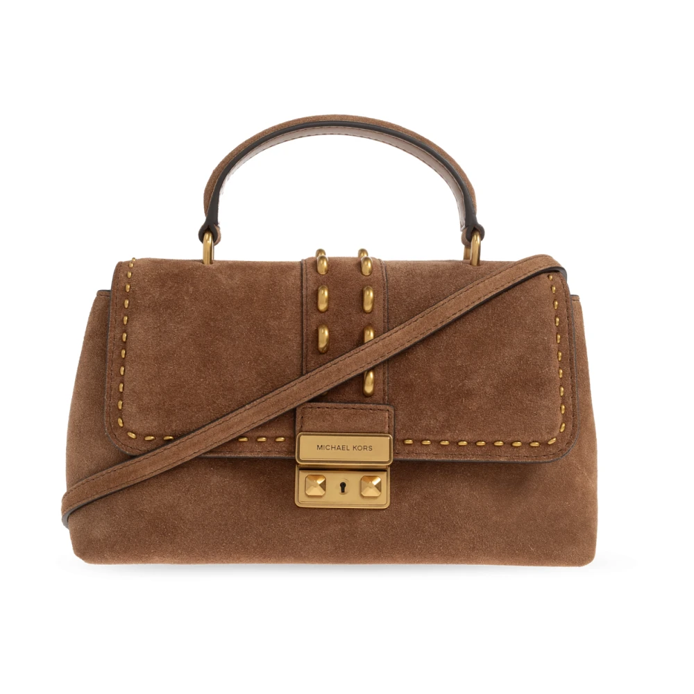 Michael Kors Women's Brown Handbags, One Size, Tribeca Handbag