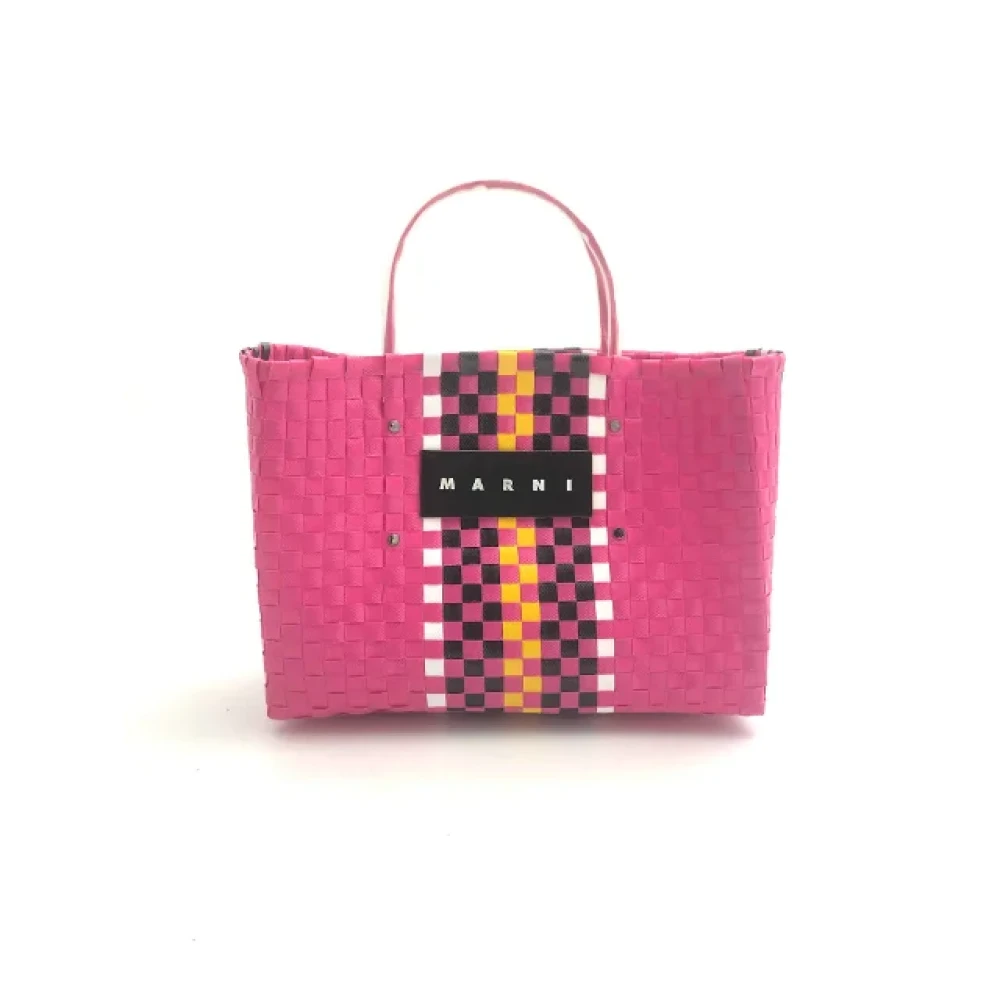Marni Pre-owned Fabric totes Pink Dames