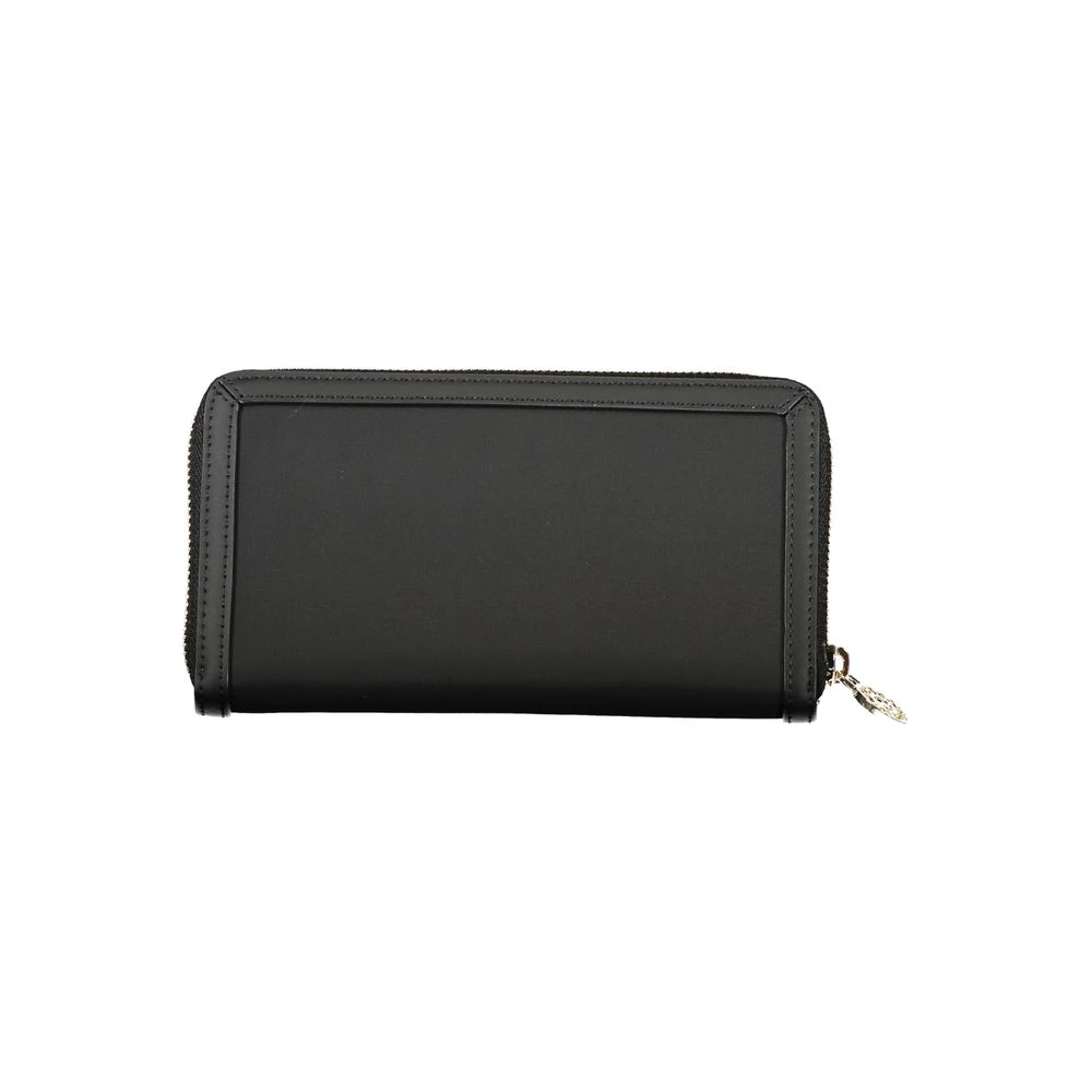 Tommy Hilfiger Elegante Zwarte Portemonnee met Meerdere Vakken Black Dames