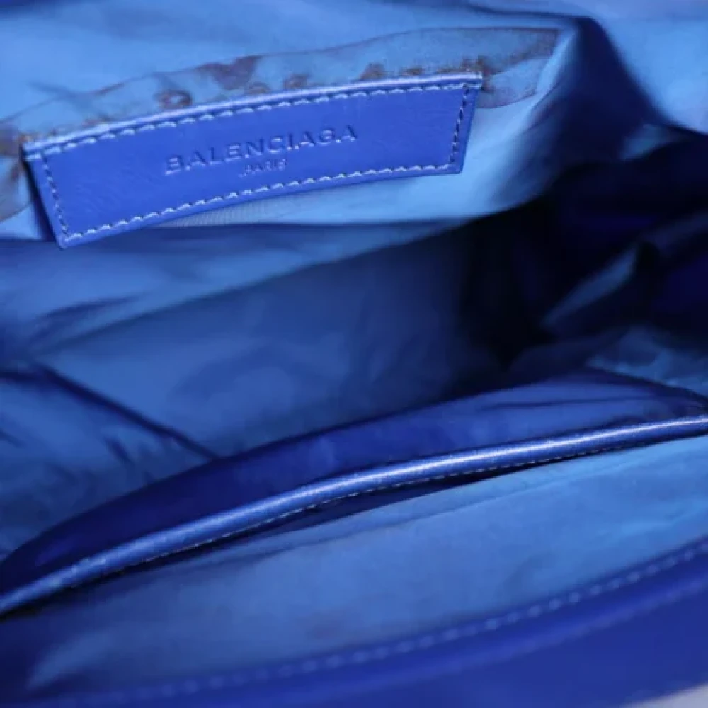 Balenciaga Vintage Pre-owned Fabric balenciaga-bags Blue Dames