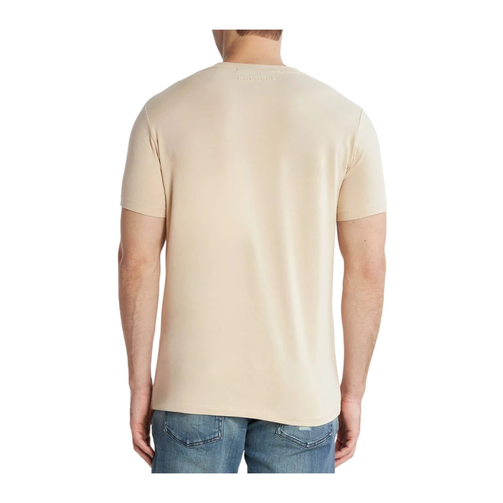 Karl Lagerfeld Crewneck T-Shirt 541221 755890 Beige Heren