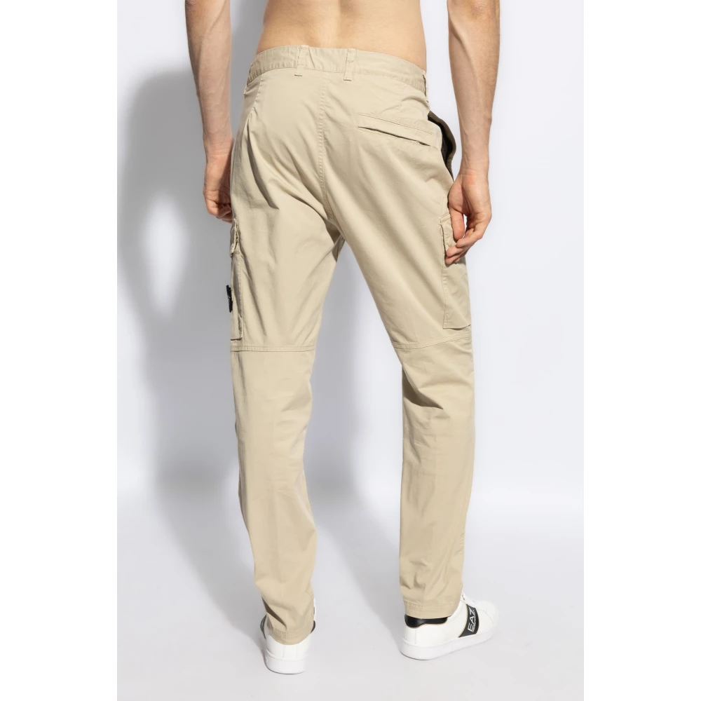 Stone Island Cargo broek Beige Heren