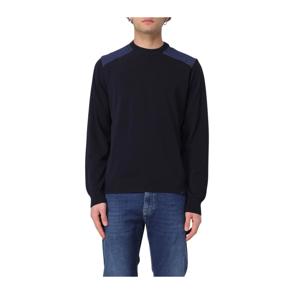 PAUL & SHARK Blauwe Sweaters voor Mannen Blue Heren