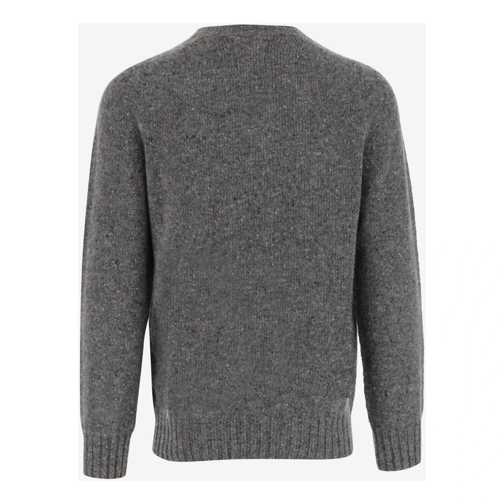 Howlin' Grijze Wol Crew Neck Sweater Gray Heren