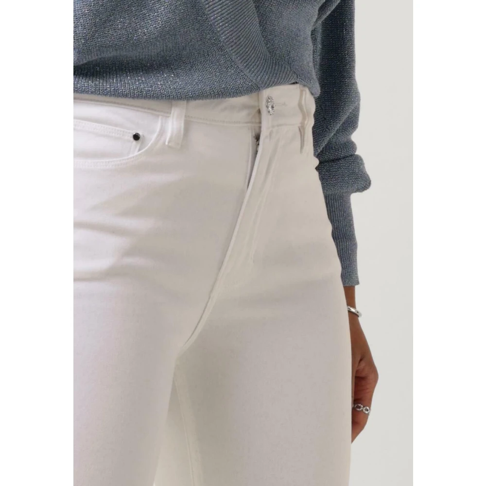 Guess Flare Jeans voor modebewuste vrouwen White Dames