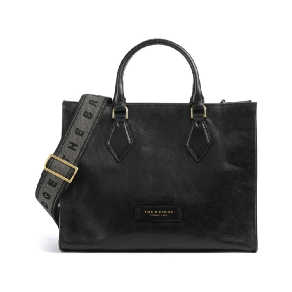 The Bridge Women's Black Ida Handbag - Shopping Bags - One Size - Bags