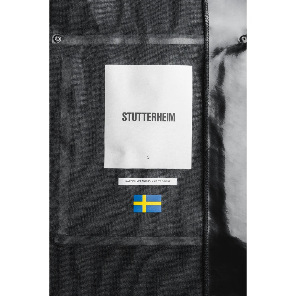 Stutterheim Opal Trench Coat Black Dames