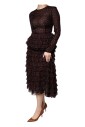 robe-midi-en-soie-a-superpositions-en-noir-rouge-a-pois
