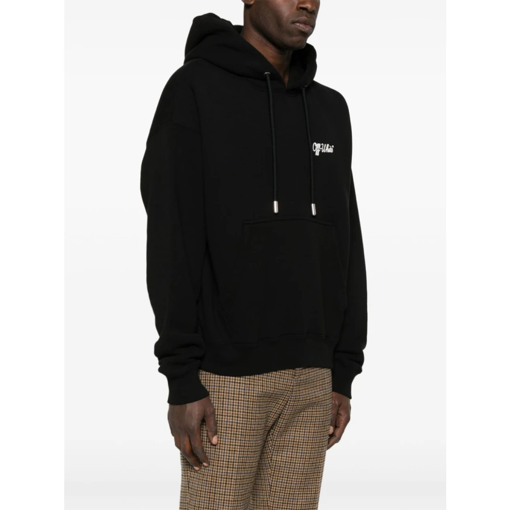 Off White Stijlvolle Sweatshirts in Zwart en Wit Black Heren