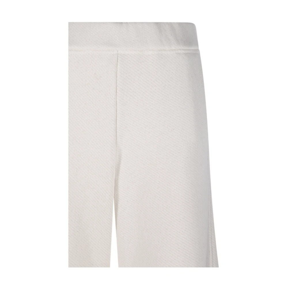 Max Mara Witte Joggingbroek voor Vrouwen White Dames