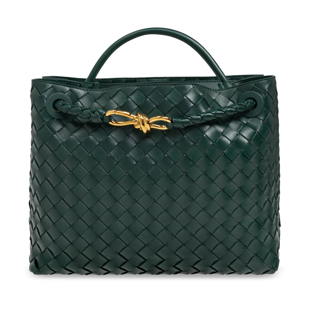 Bottega Veneta Andiamo Medium Tas Green Dames