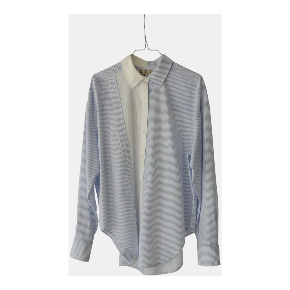 Designers Remix Daisy Asymmetrische Shirt Blue Dames
