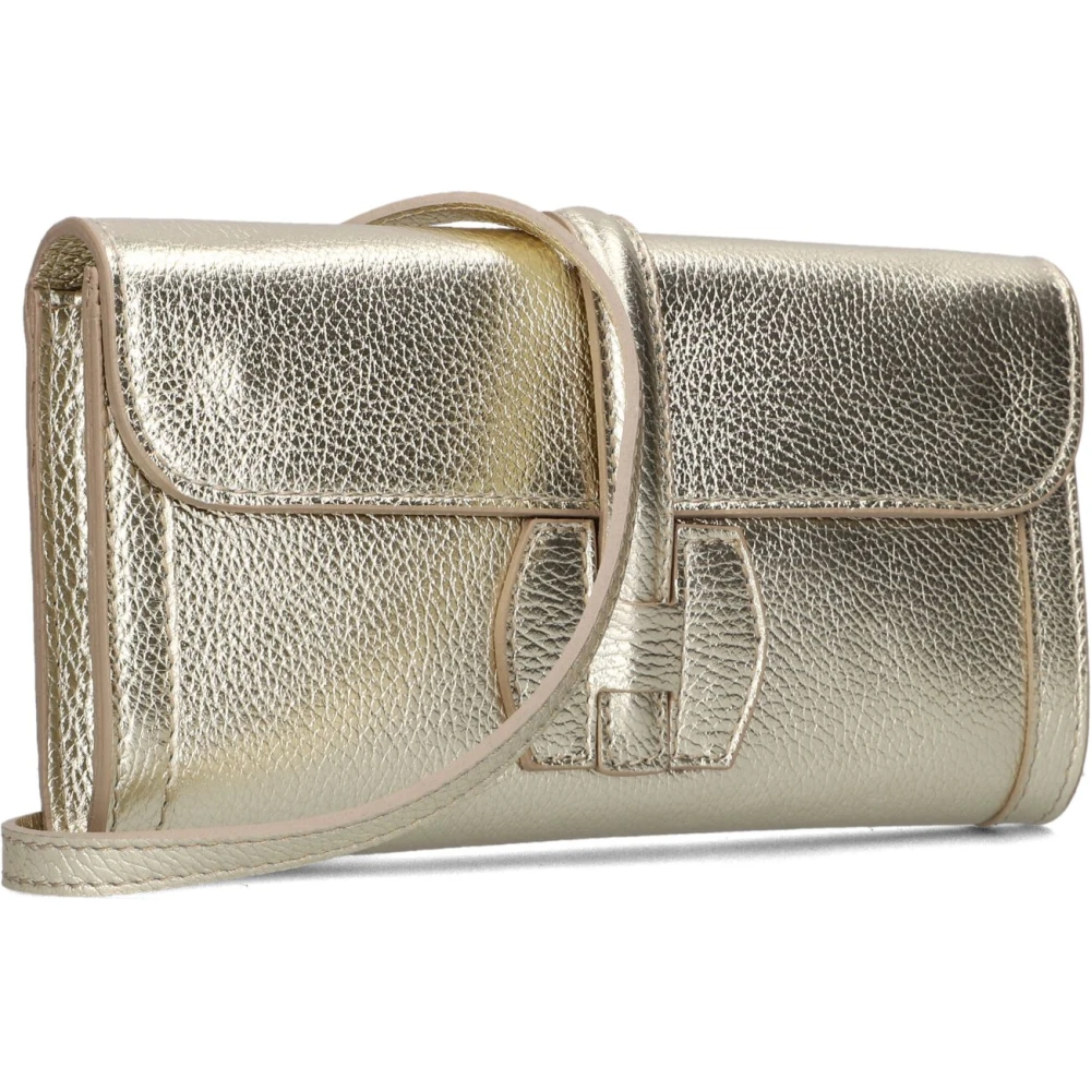 Notre-v Glamoureuze Gouden Schoudertas Quinn Yellow Dames