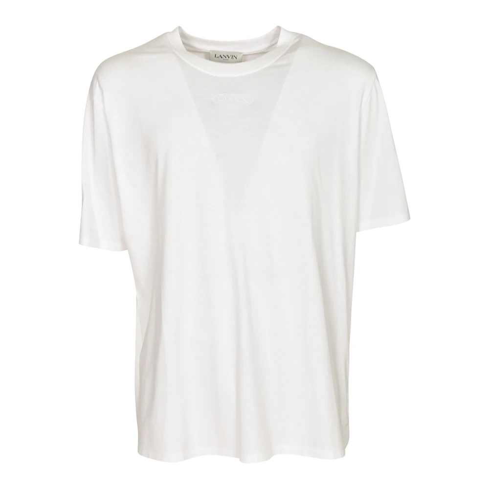 Lanvin Stijlvolle T-shirts en Polos White Heren