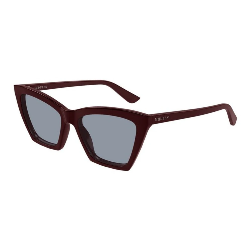 Alexander Mcqueen Women's Red Sunglasses, 54 Mm, Spike Sunglasses