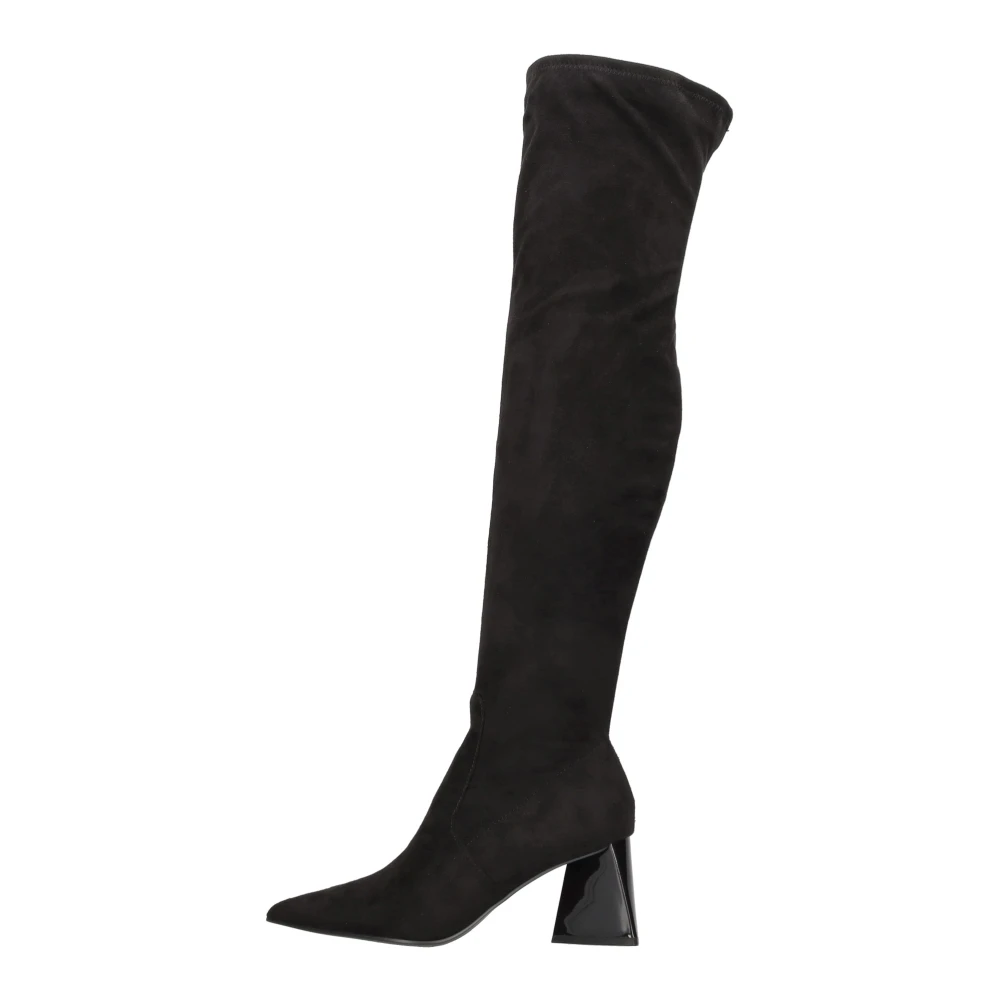 Steve Madden Women's Black Over-Knee Boots