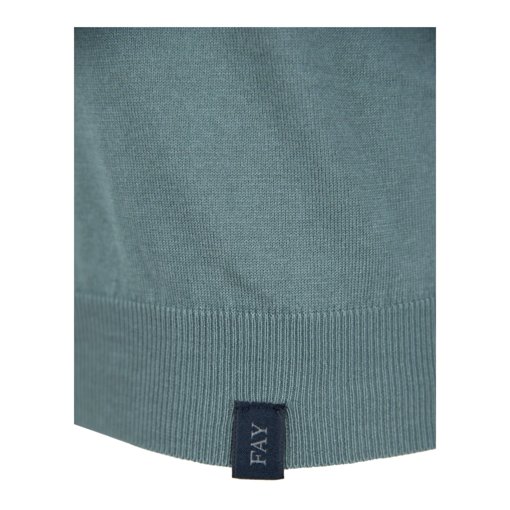 Fay Heren Pullover Trui Green Heren