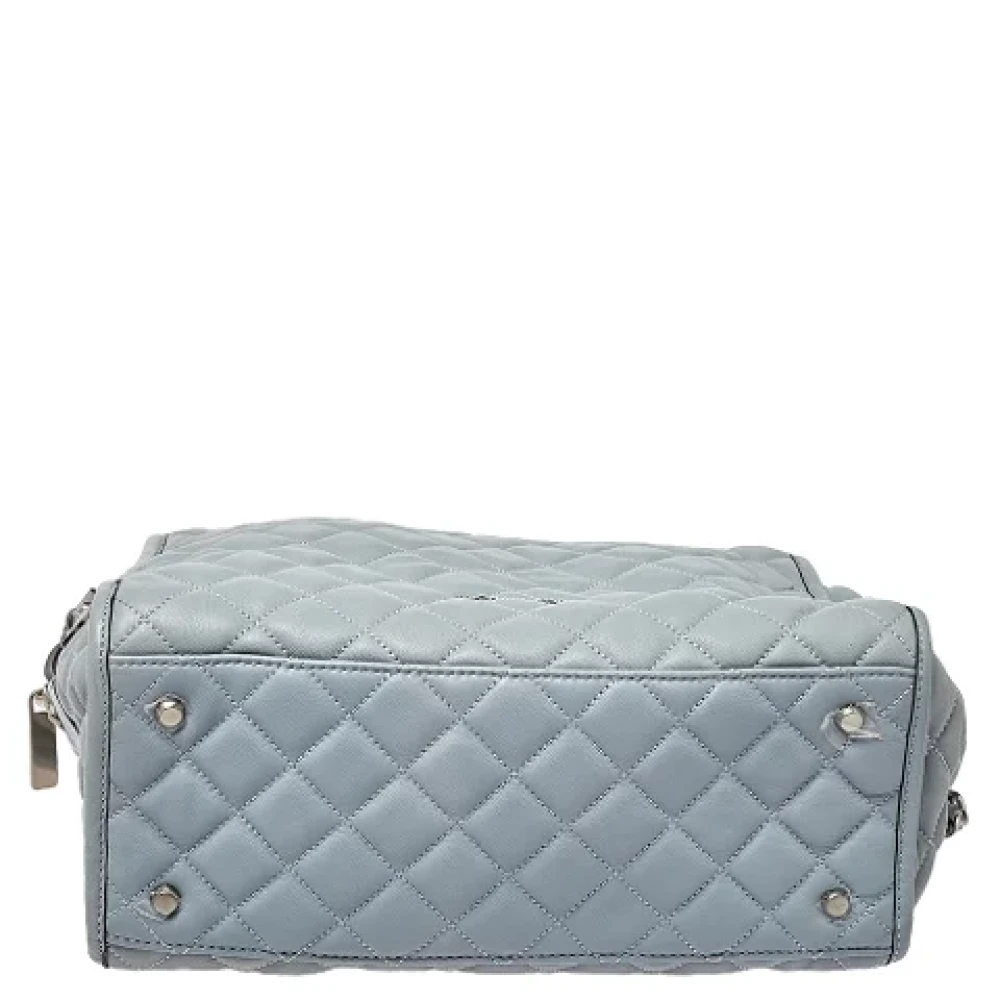 Michael Kors Pre-owned Leather shoulder-bags Blue Dames