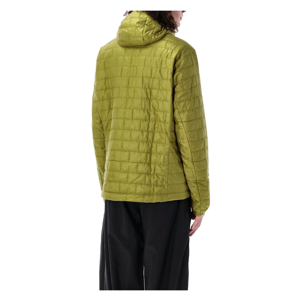 Patagonia Nano Puff Hoodie Green Heren