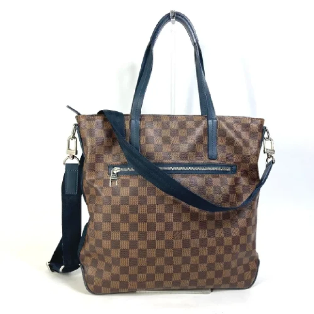 Louis Vuitton Vintage Pre-owned Fabric shoulder-bags Brown Heren