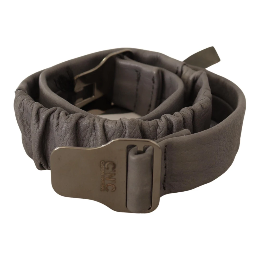 Costume National Unisex Gray Belts, One Size, Fashion Belt