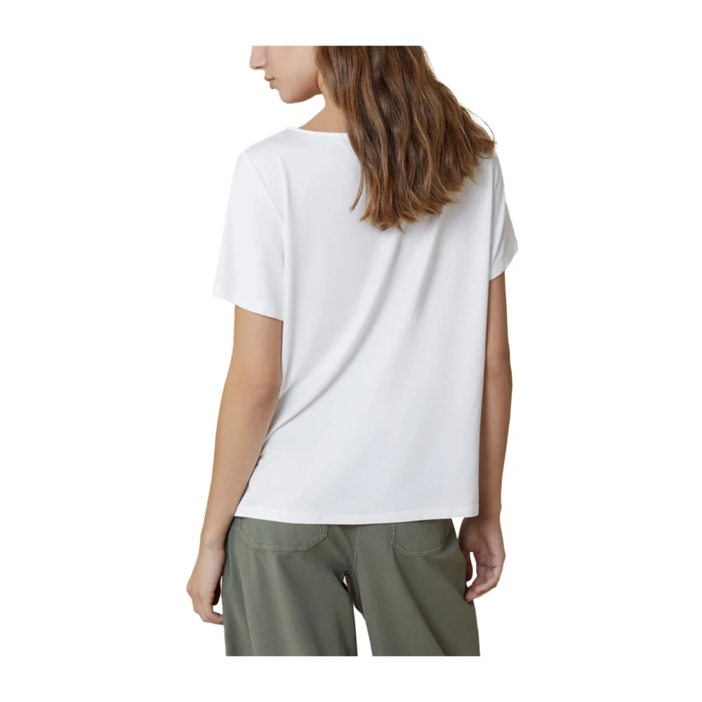 Pennyblack Golf T-shirt met elegante details White Dames