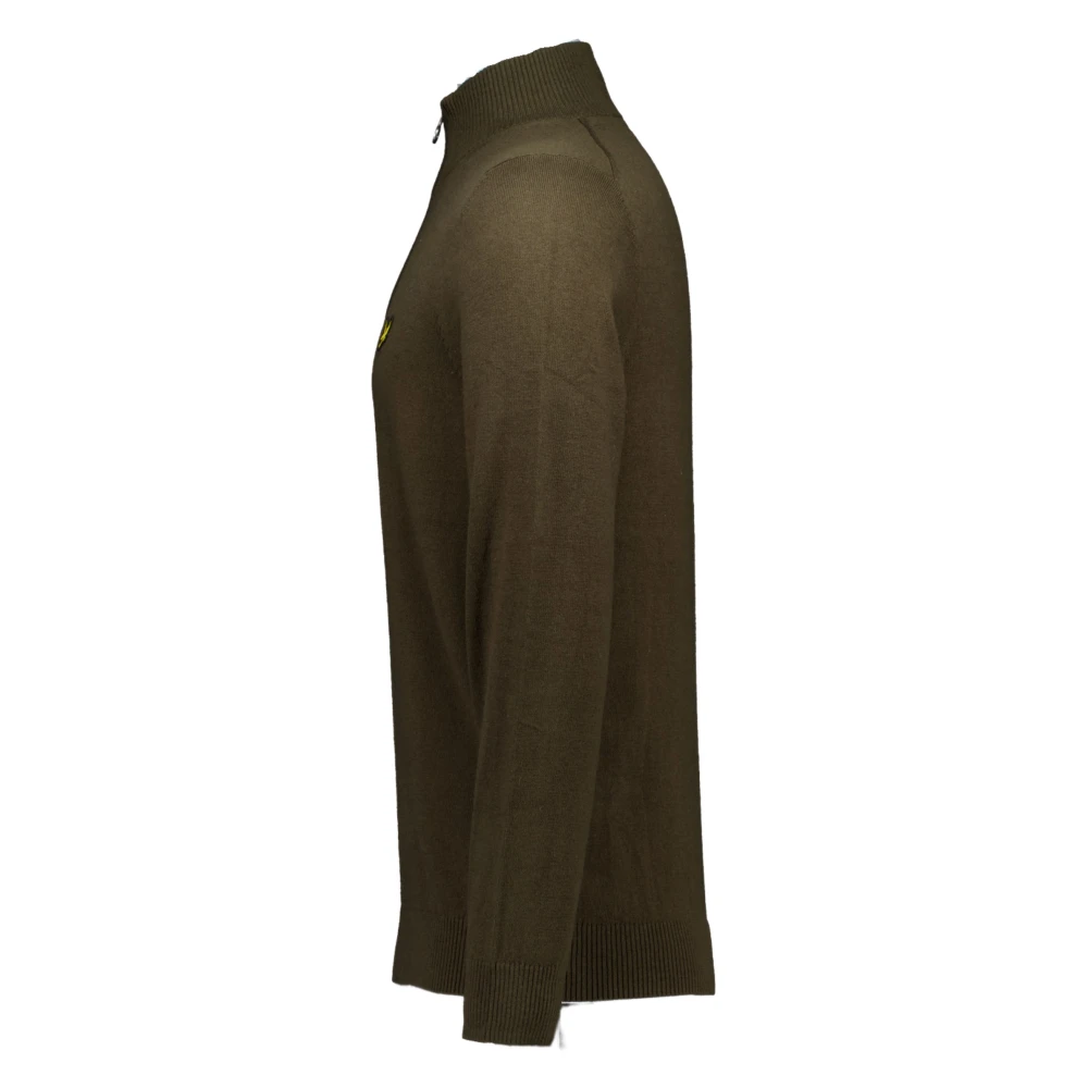 Lyle & Scott Olijf Trui Kn1927v Brown Heren