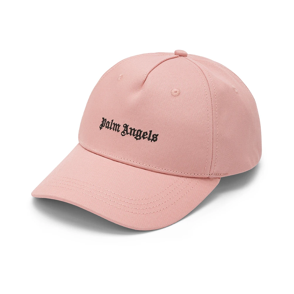 Palm Angels Baseballpet met logo Pink Dames