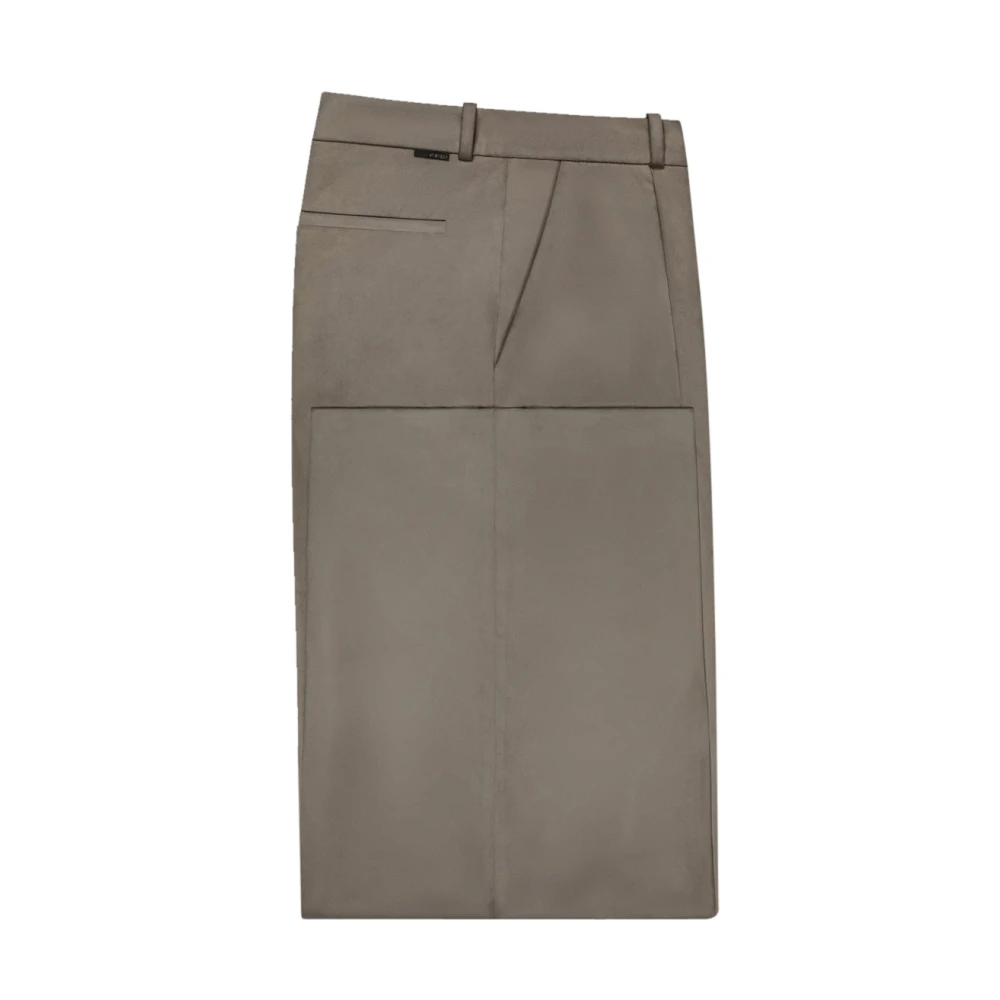RRD Hooggetailleerde Duifgrijze Broek Gray Dames