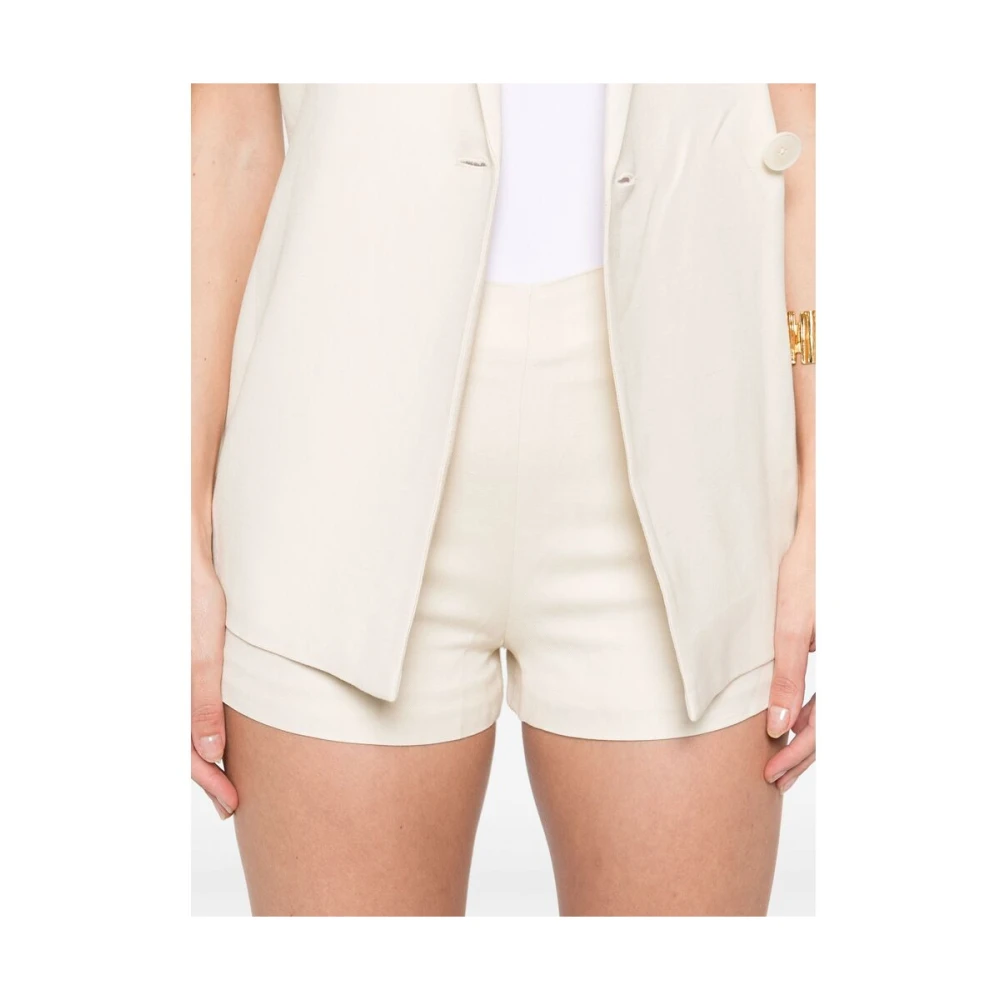 Faithfull the Brand Beige Jurk met ritssluiting en volledige voering Beige Dames