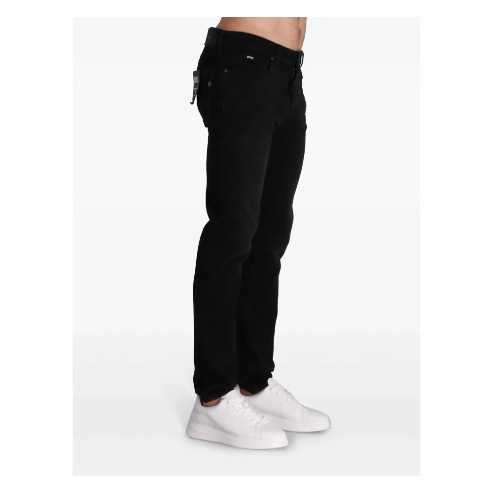 Hugo Boss Superzachte Slim Fit Jeans Black Heren