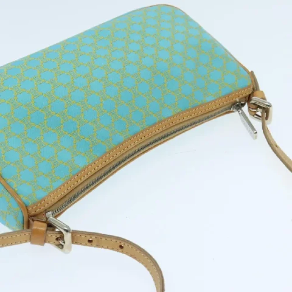 Celine Vintage Pre-owned Canvas celine-bags Blue Dames